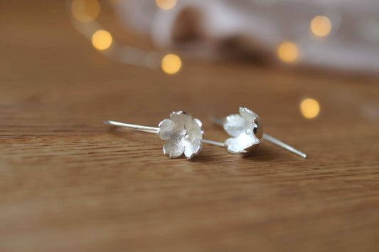 Pendientes de flores de Sakura